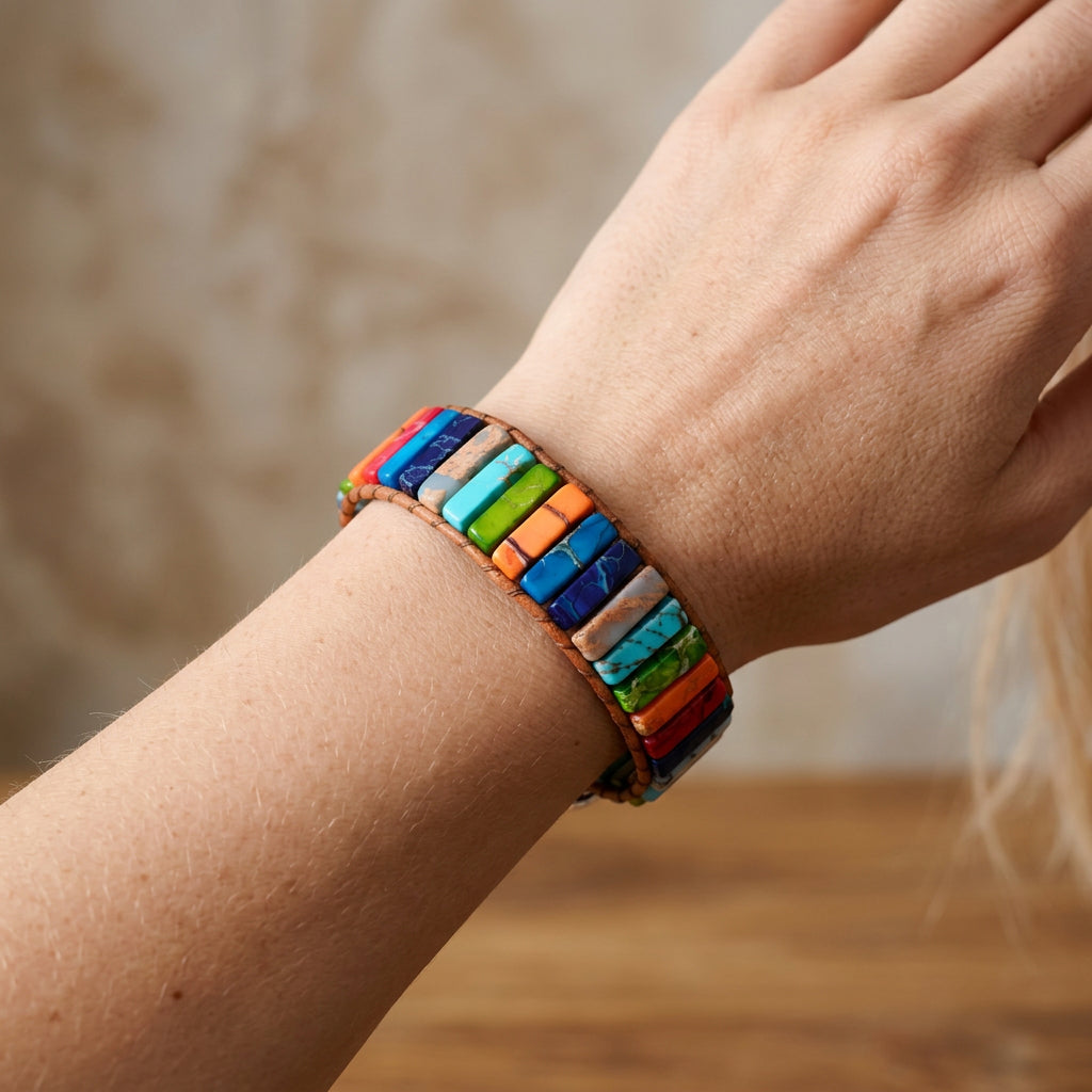 Serenya – Pulsera espiritual de piedras auténticas