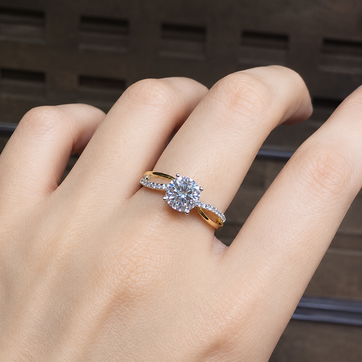 Jane – Anillo en oro de 18K