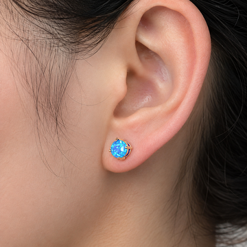Camille – Pendientes de perno sofisticados en ópalo
