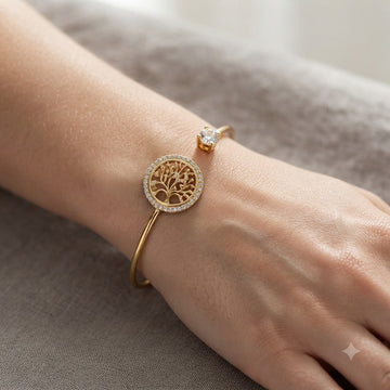 Aeriel – Pulsera regulable con árbol de la vida