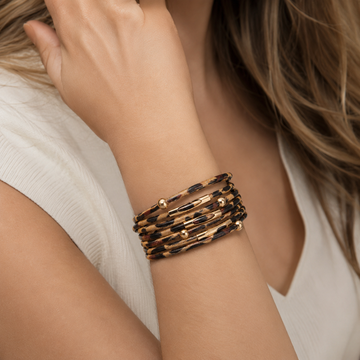 Margaux – Pulsera de leopardo elegante
