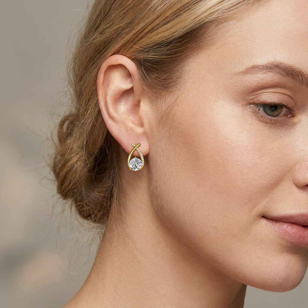 Arielle – Pendientes de 18K
