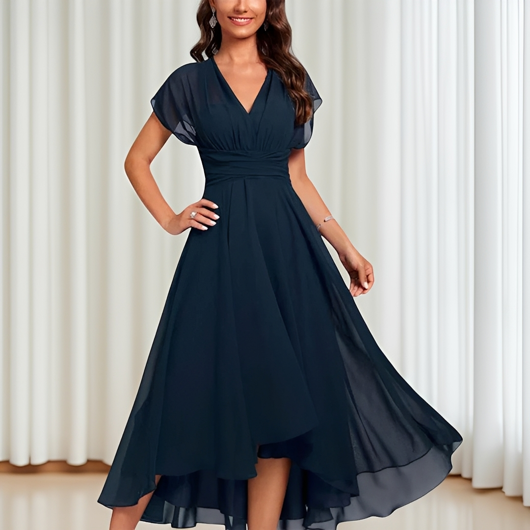 Blaine - Vestido Midi de Cóctel Estiloso