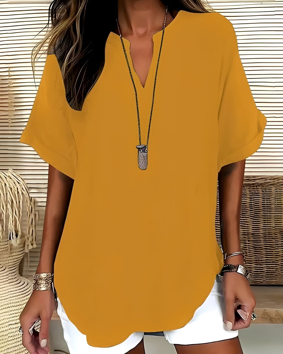 Shanice - Blusa Holgada Casual