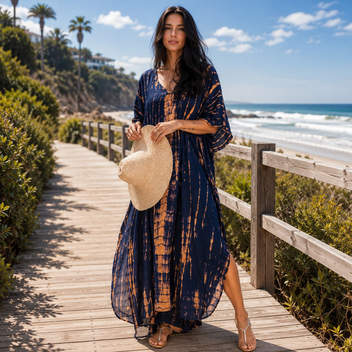 Emmy - Vestido Maxi Boho Elegante