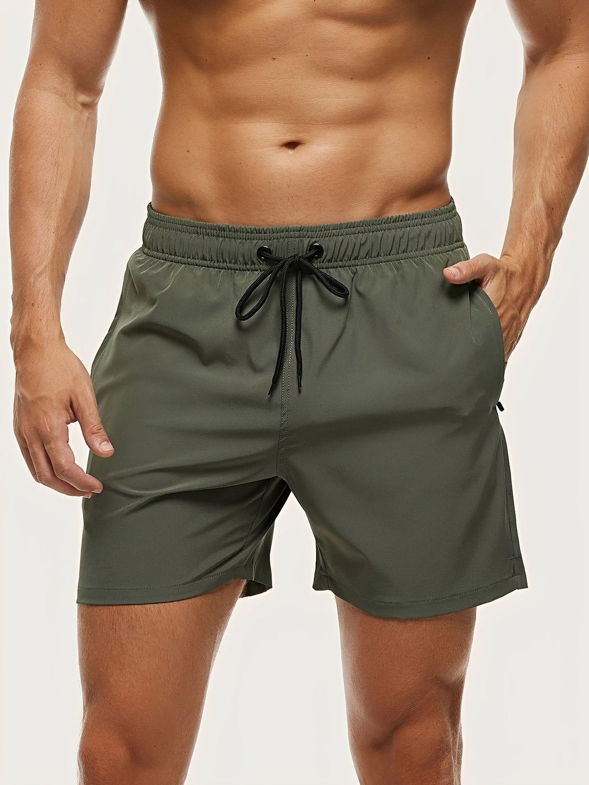 Santiago - Pantalones Cortos de Natación de Secado Rápido y Casual