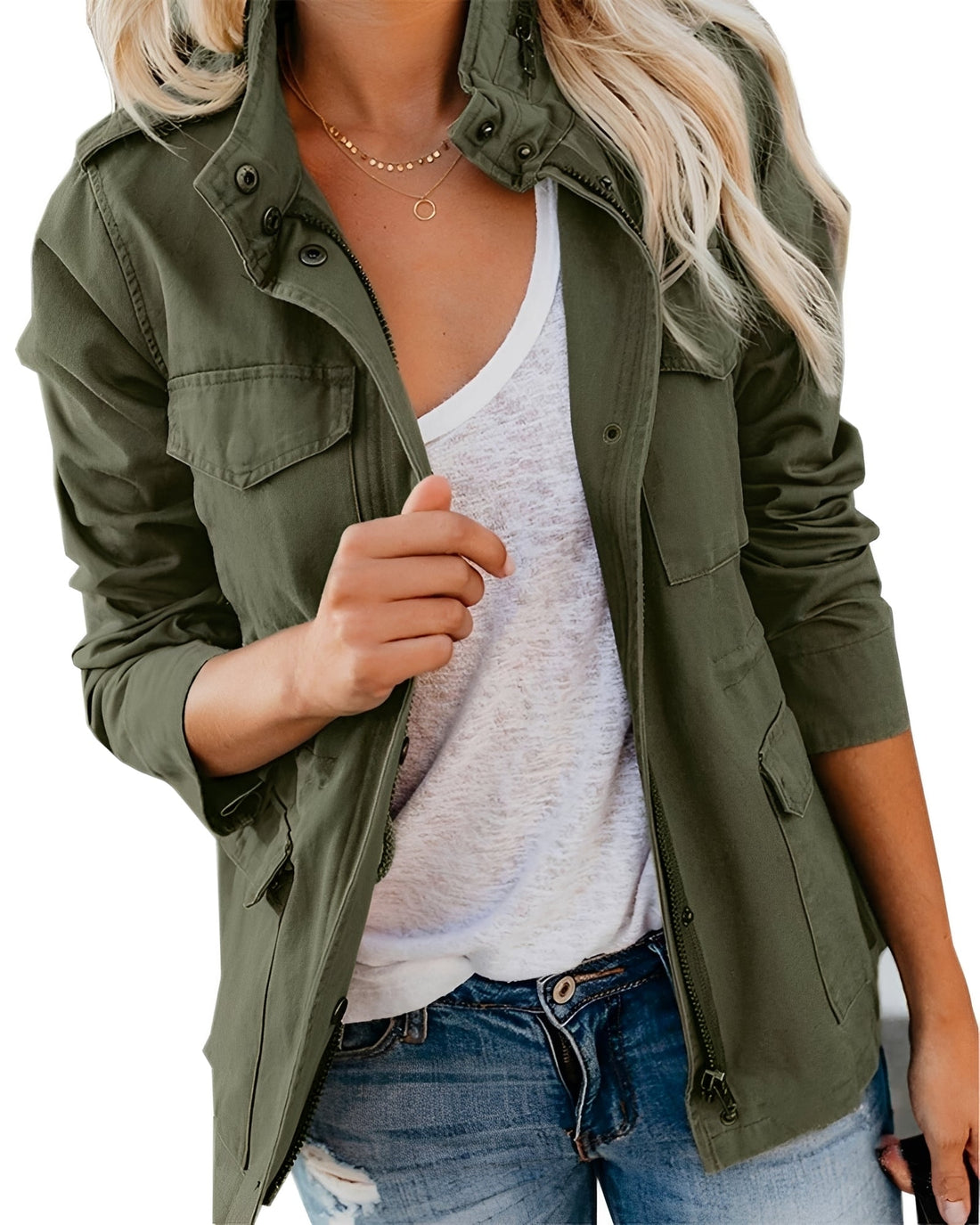 Elodie - Chaqueta Elegante con Bolsillos