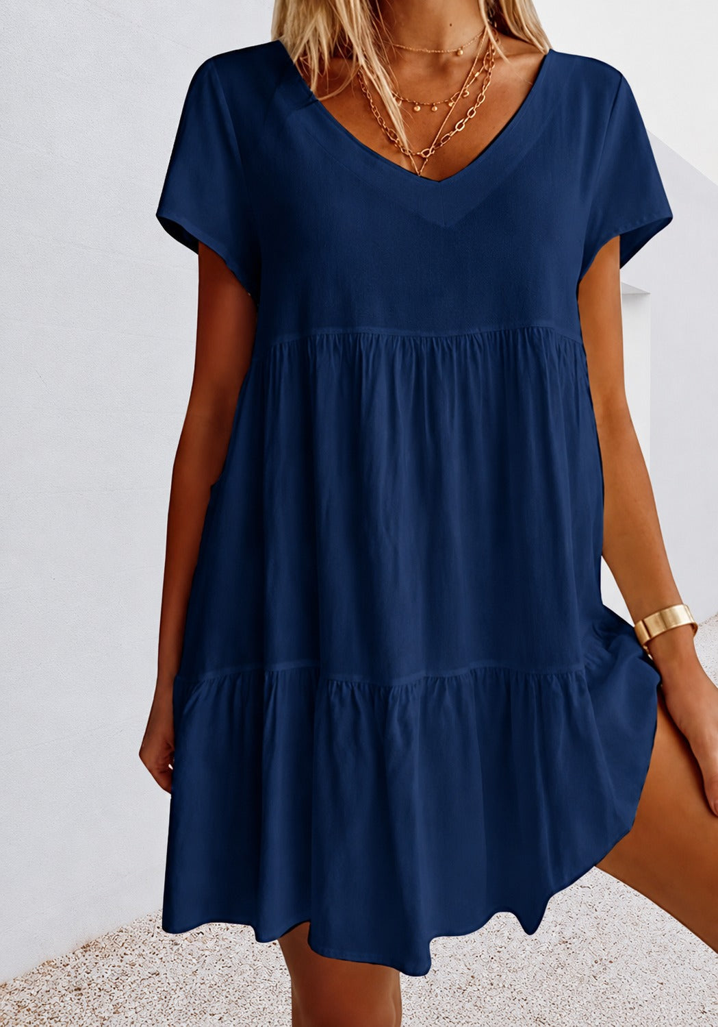 Cordelia - Mini Vestido Casual y Suelto