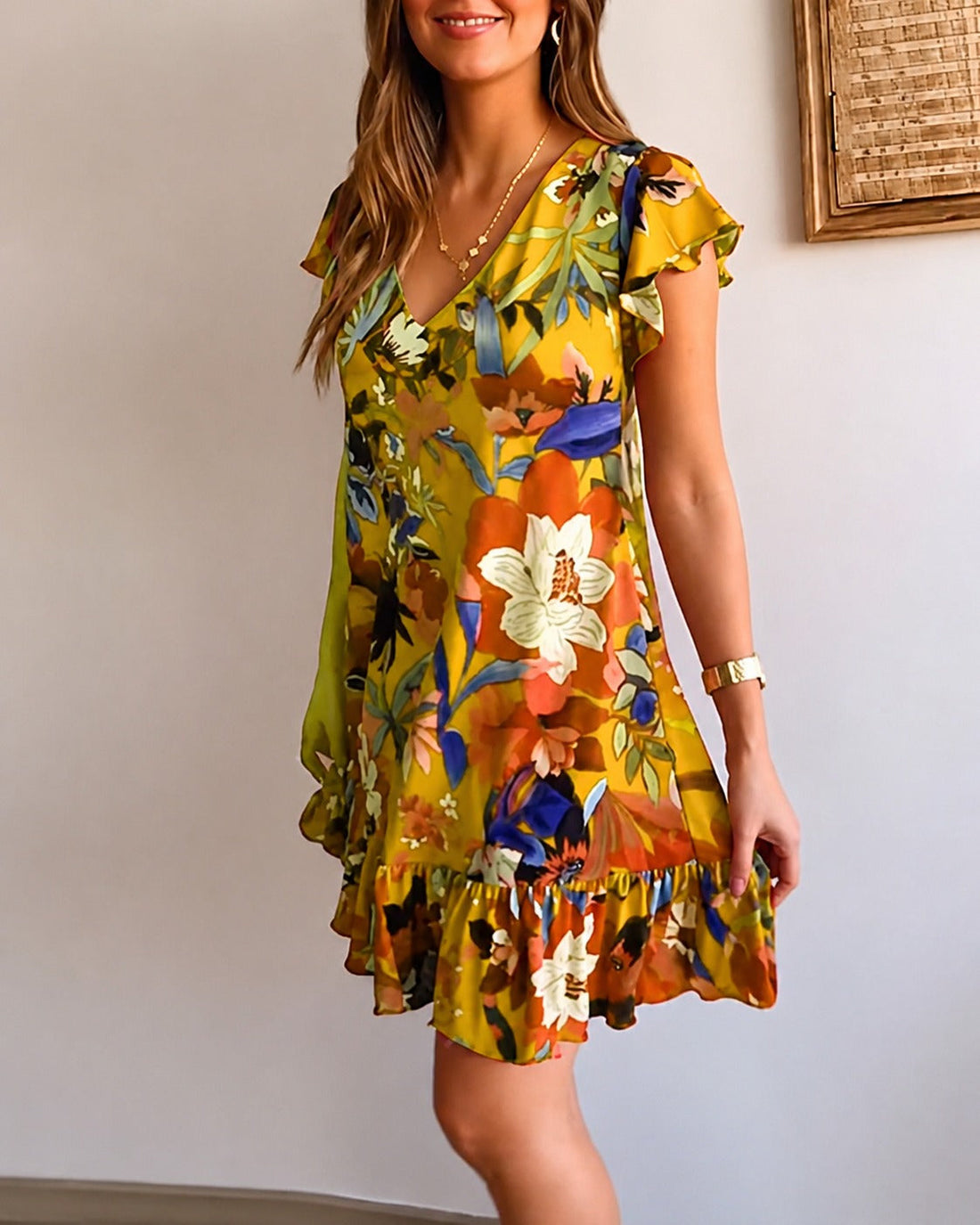 Katelyn - Vestido Floral Elegante
