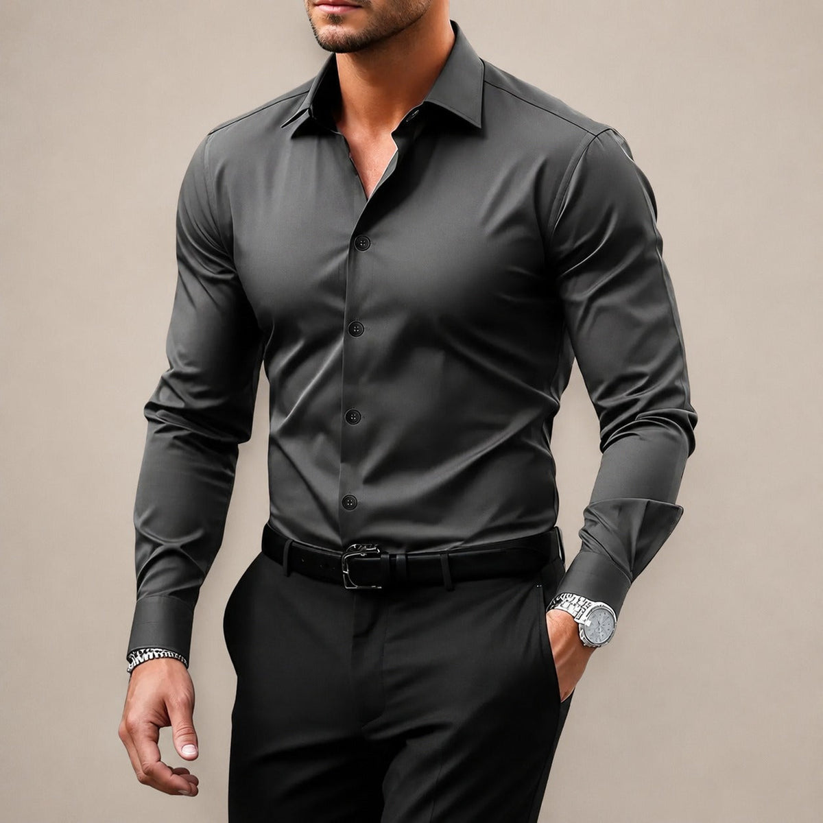 Gibbs - Camisa Formal Ajustada