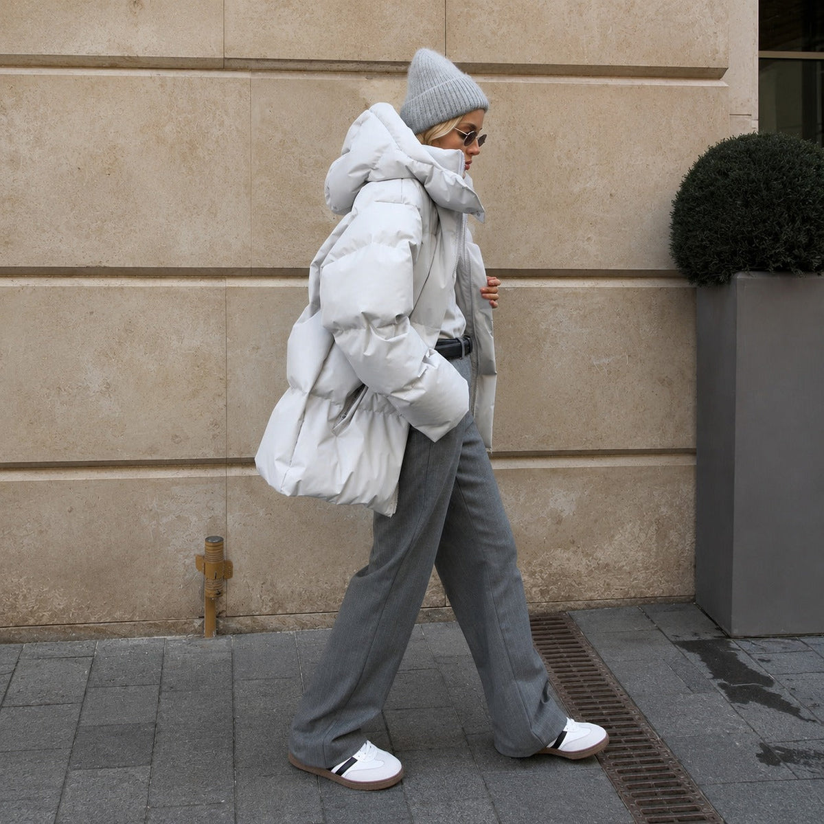 Natalia - Chaqueta gruesa con capucha