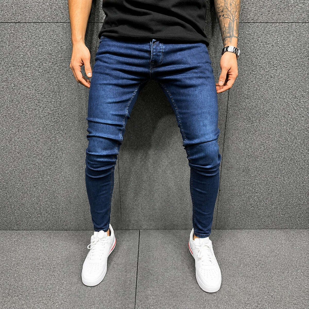 Keelan - Jeans Ajustados de Corte Moderno