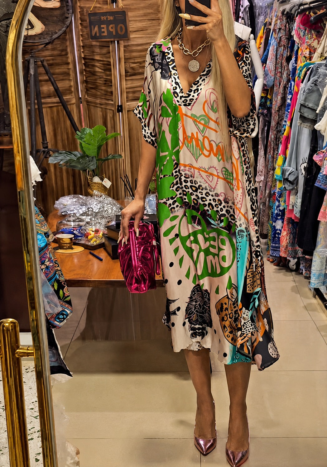 Remy - Vestido Estampado Elegante