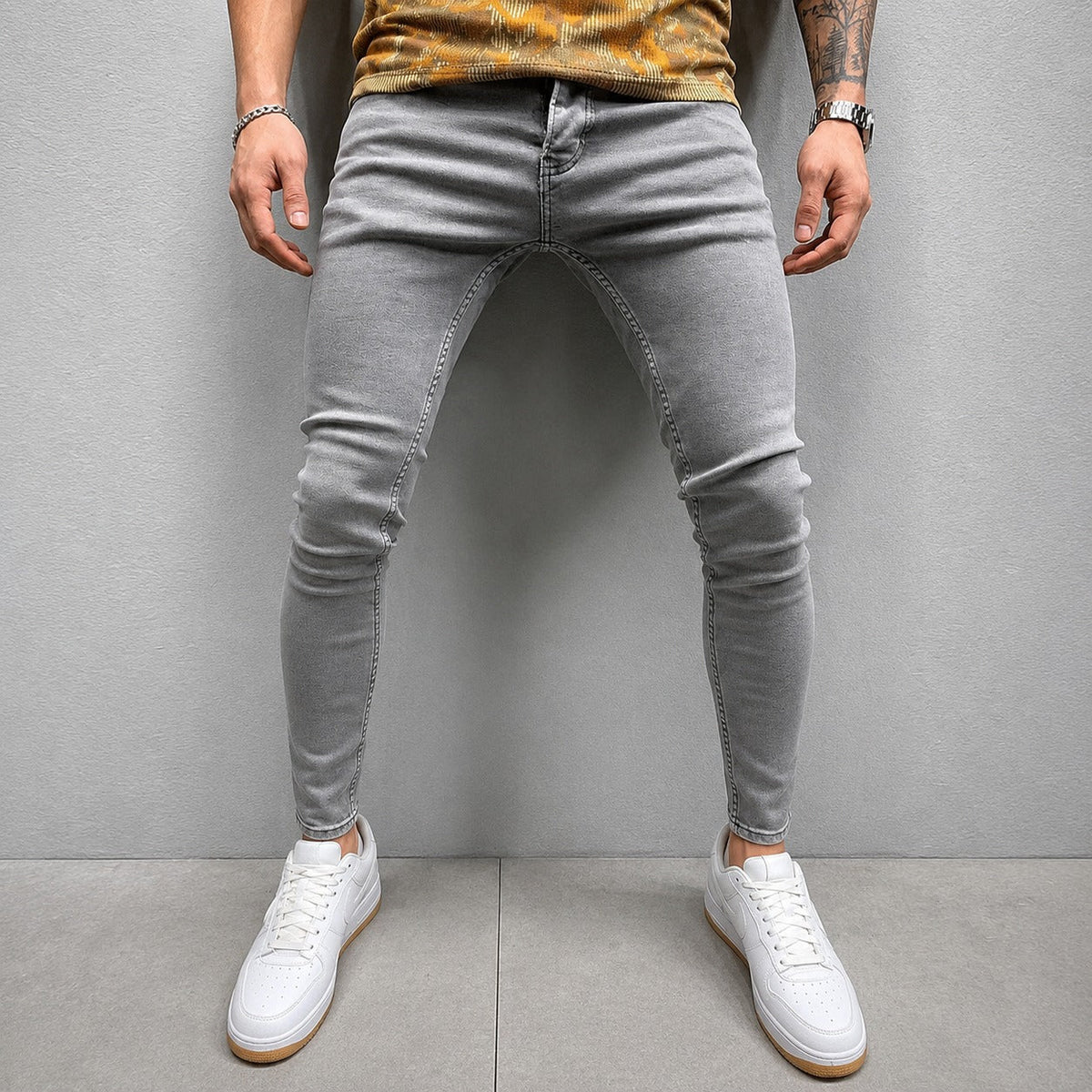Keelan - Jeans Ajustados de Corte Moderno