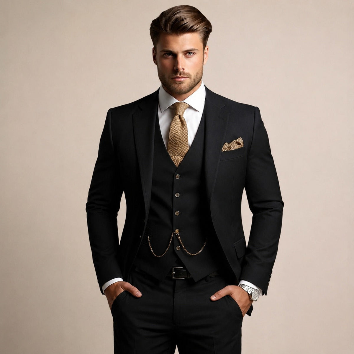 Godfrey - Traje Formal de Tres Piezas