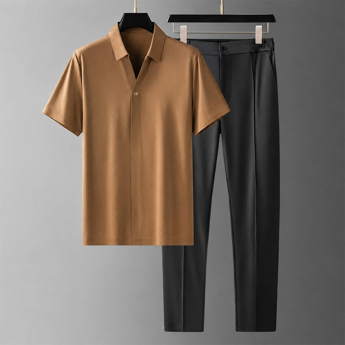 Randall - Conjunto de Polo y Pantalón Casual