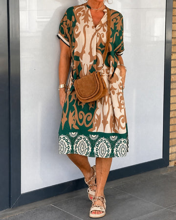 Yaseen - Vestido Estampado Estiloso
