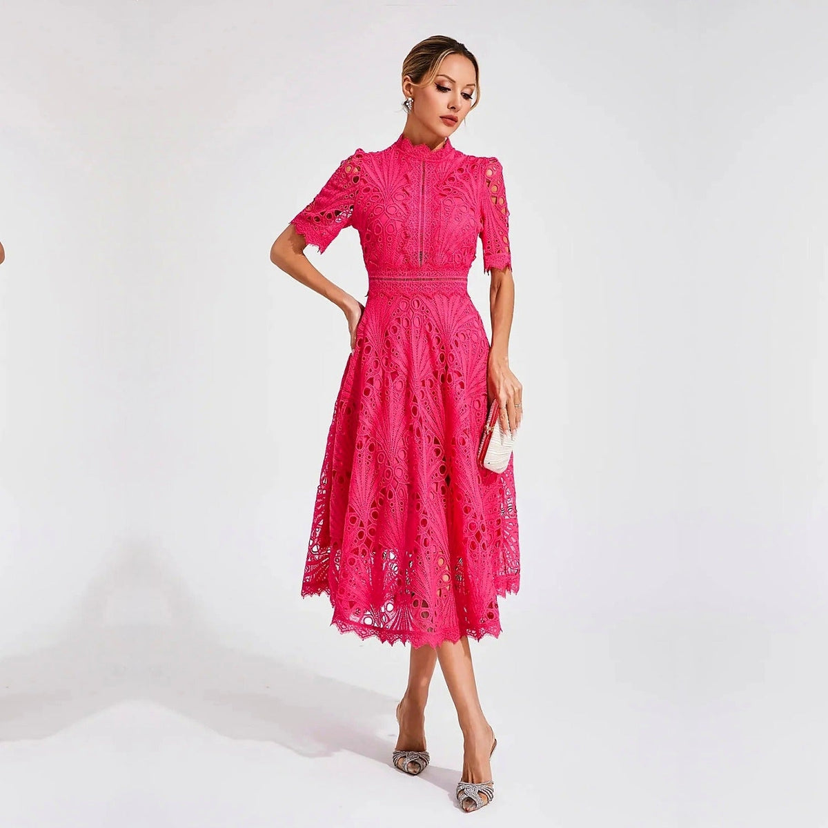 Carmen - Vestido Midi Refinado