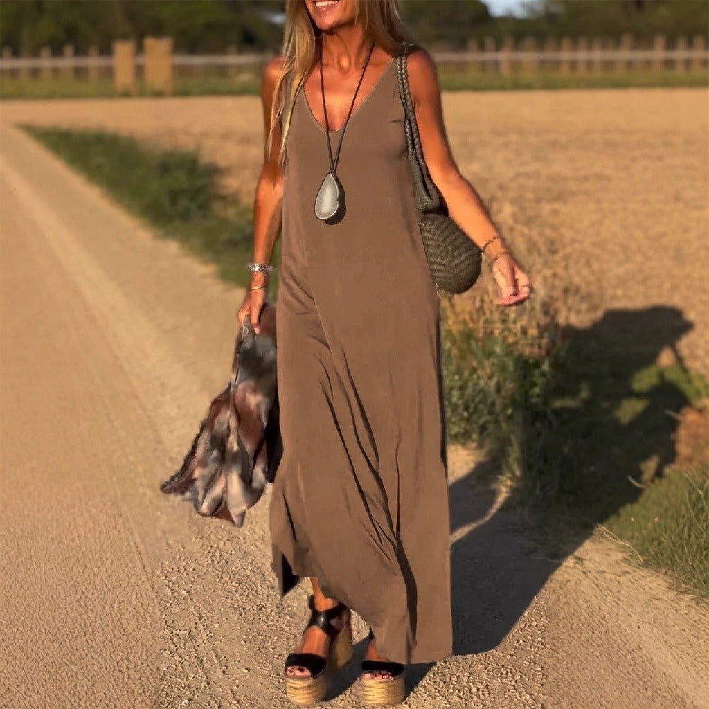 Riley - Vestido Maxi Suelto