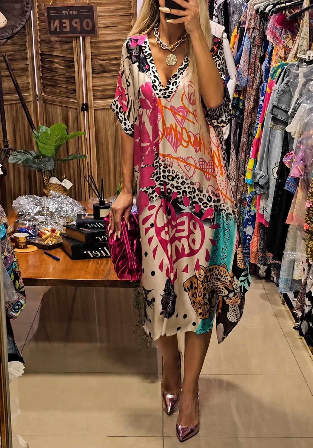 Remy - Vestido Estampado Elegante