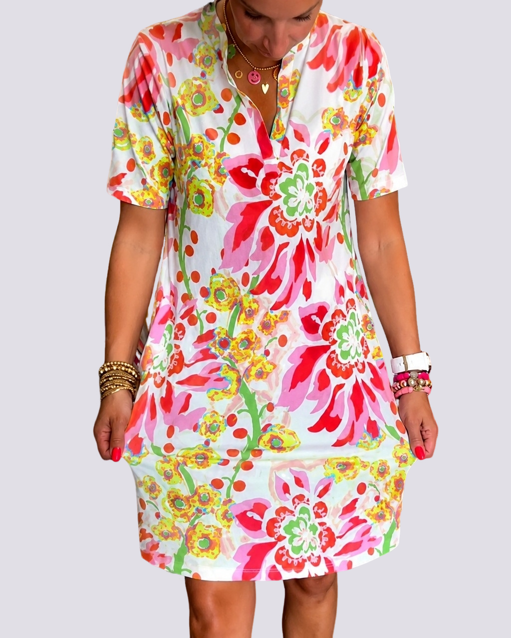 Pauline - Vestido Estampado con Flores