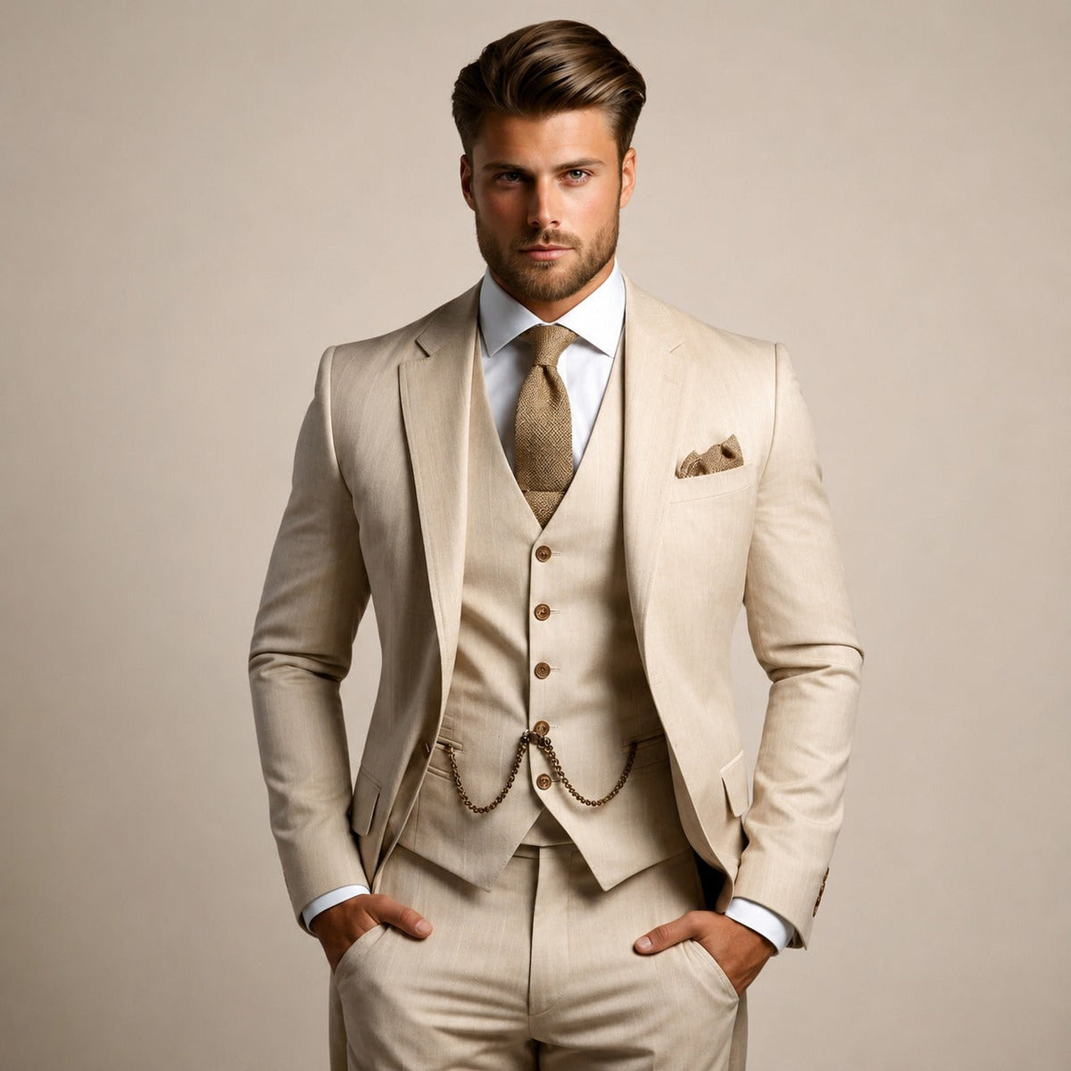 Godfrey - Traje Formal de Tres Piezas