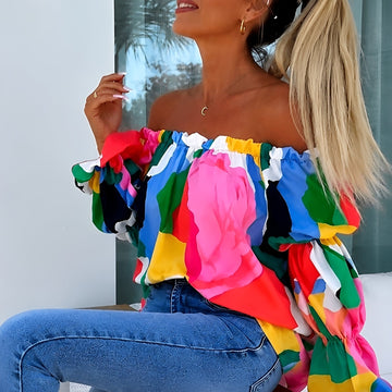 Priya - Blusa Colorida Elegante