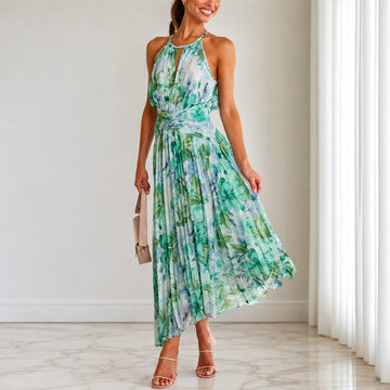 Emaan - Vestido Maxi Floral Estiloso