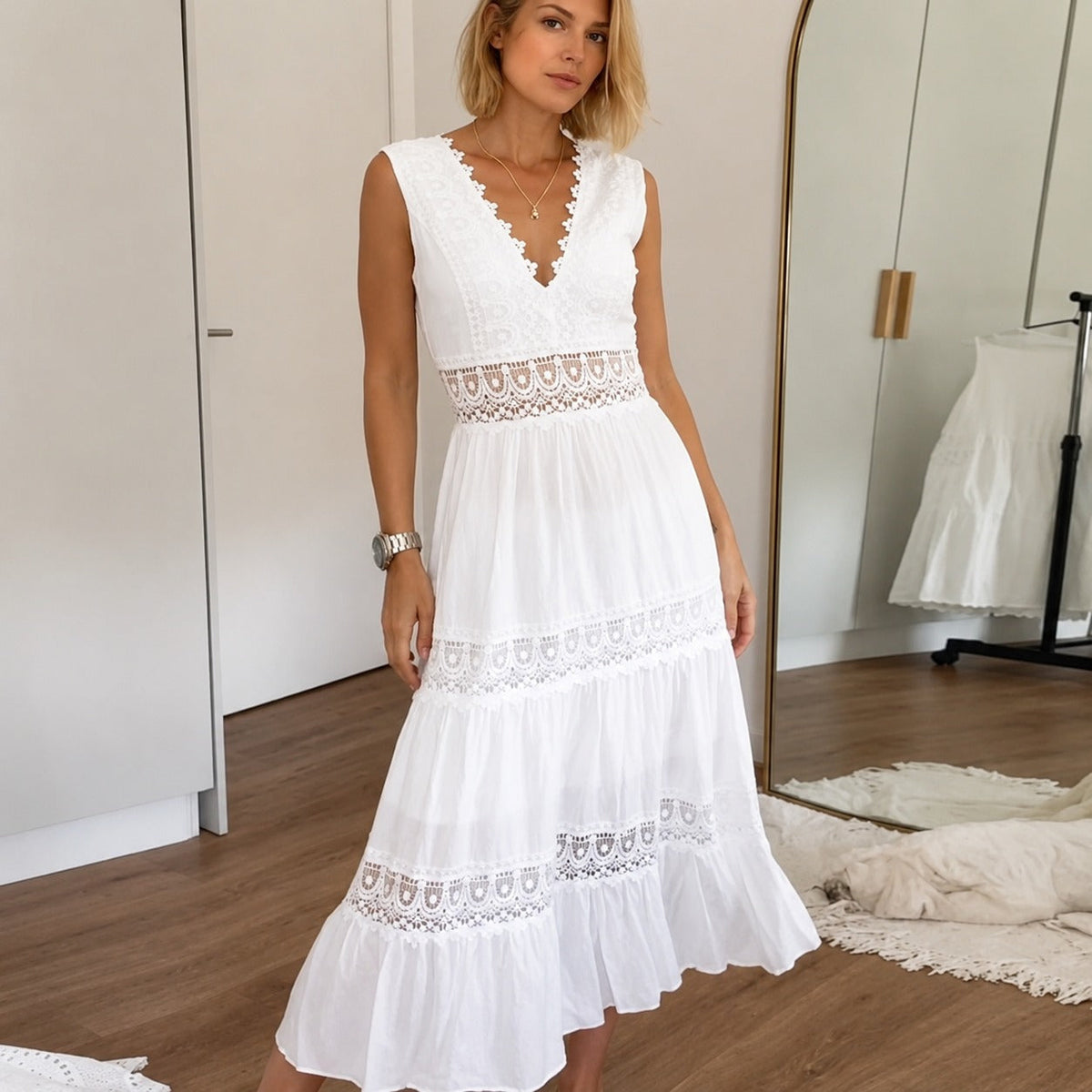 Tessa - Vestido Midi con Estilo