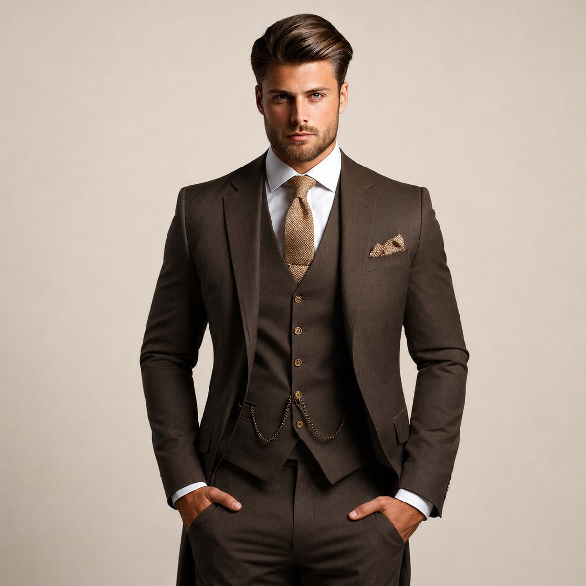 Godfrey - Traje Formal de Tres Piezas