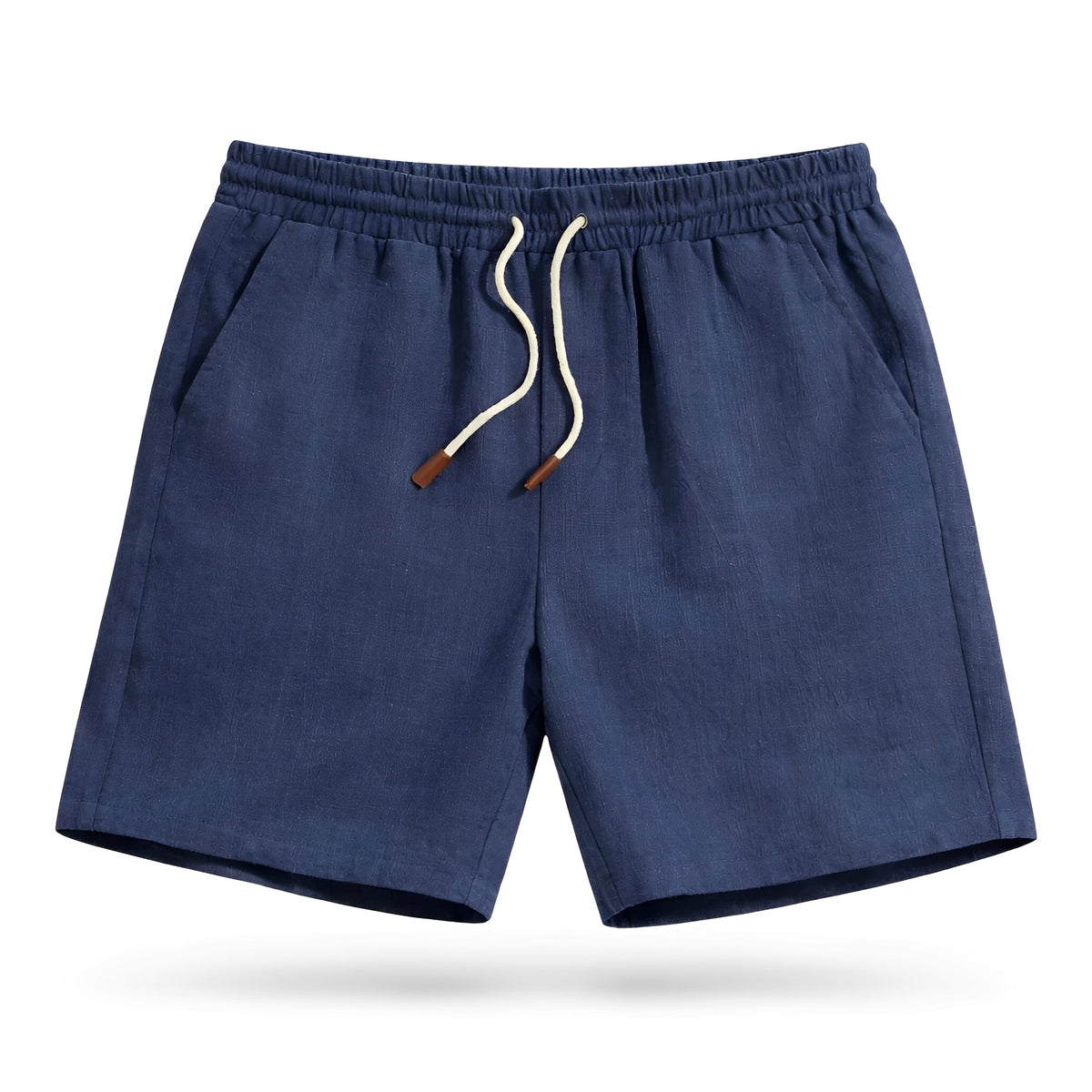 Barnett - Pantalones Cortos Casuales con Cintura Elástica