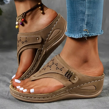 Marcel - Sandalias de Cuña Estilosas