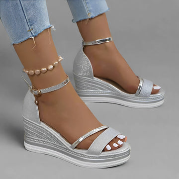 Mildred - Sandalias Estilosas con Hebilla