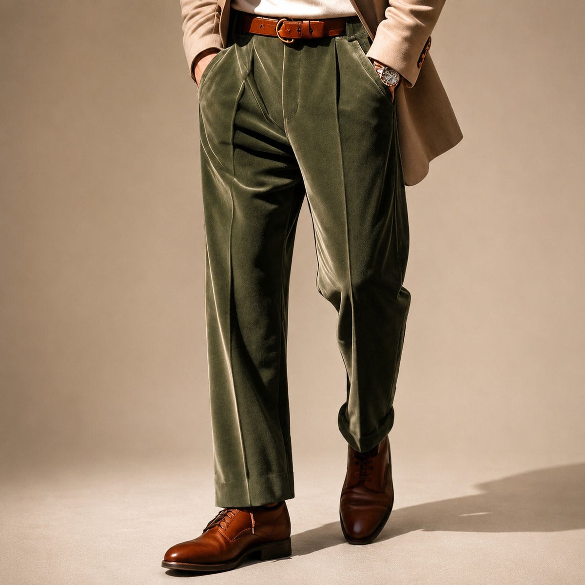 Axel - Pantalones de Traje Formal