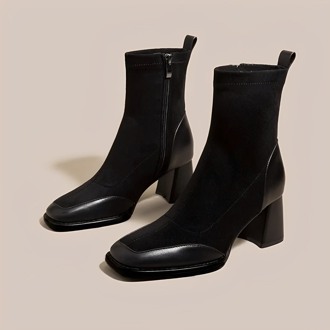 Linda - Botas de Tacón Plataforma Casual