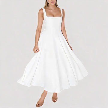 Blair - Vestido Midi Sencillo y Simple