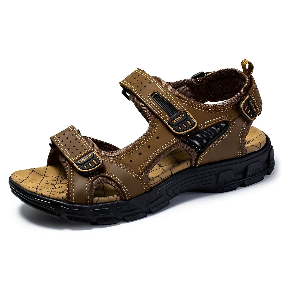 Leon - Sandalias Acolchadas Cómodas y Casuales
