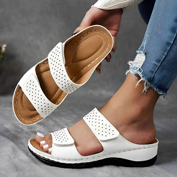 Lauren - Sandalias Cómodas con Diseño Hueco