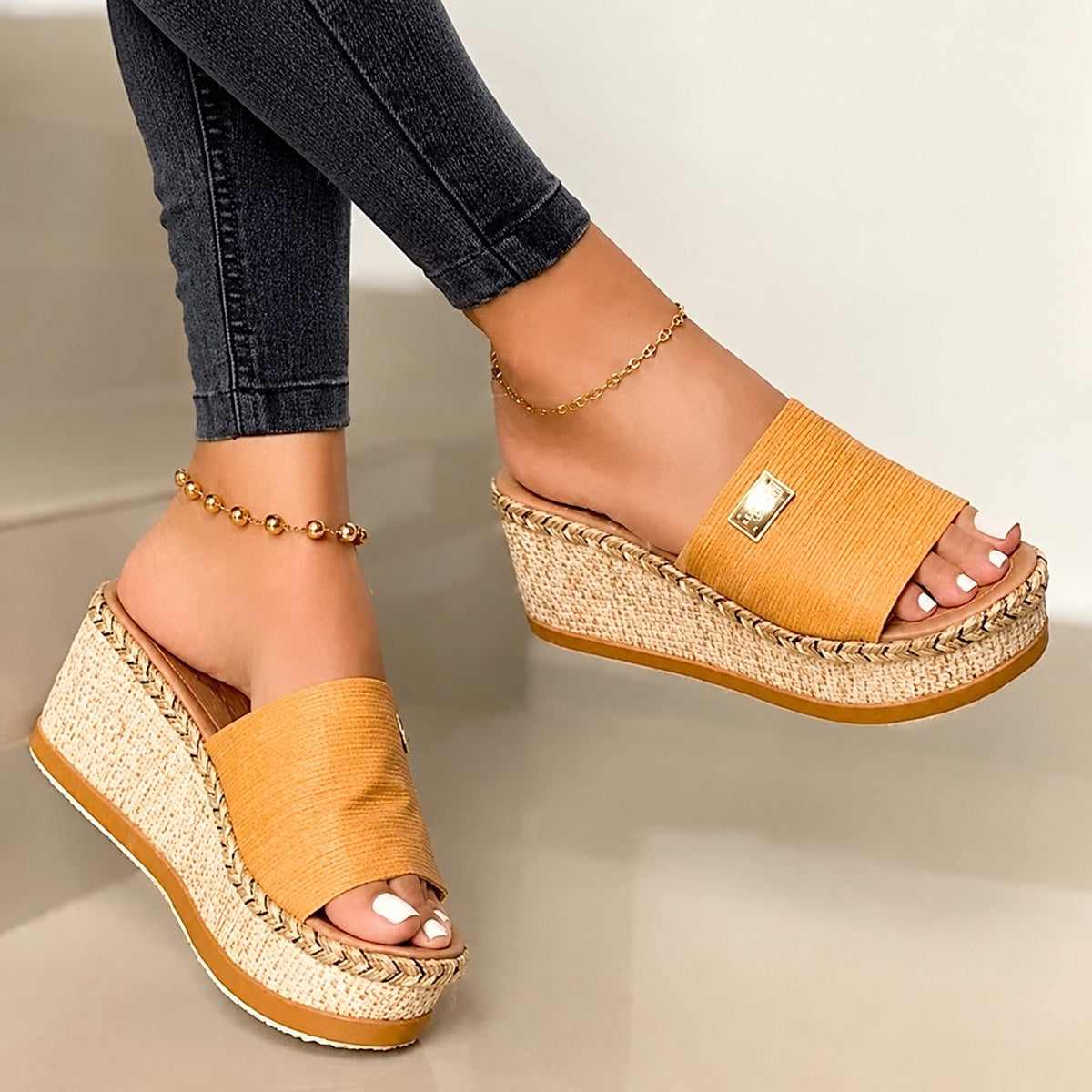 Camilla - Sandalias de Plataforma Gruesa con Estilo