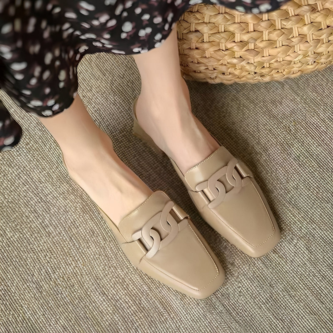 Maisha - Mocasines Elegantes con Tacón