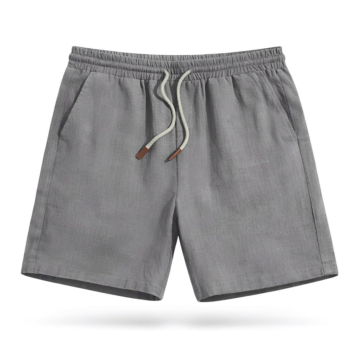 Barnett - Pantalones Cortos Casuales con Cintura Elástica