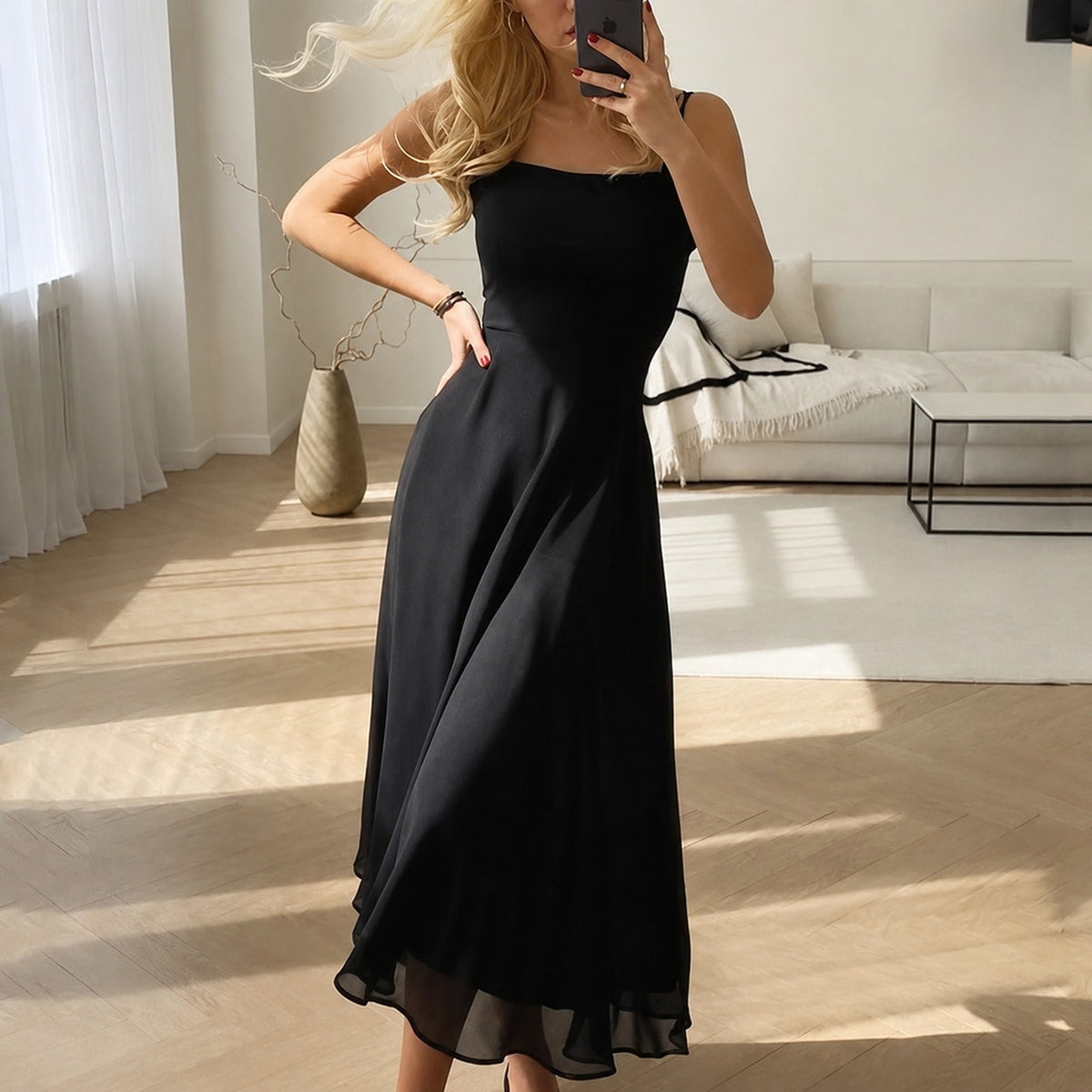 Eva - Vestido sin Mangas Estiloso