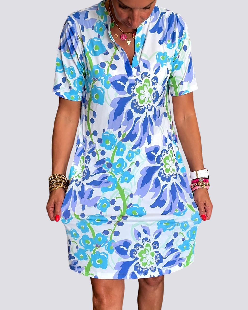 Pauline - Vestido Estampado con Flores