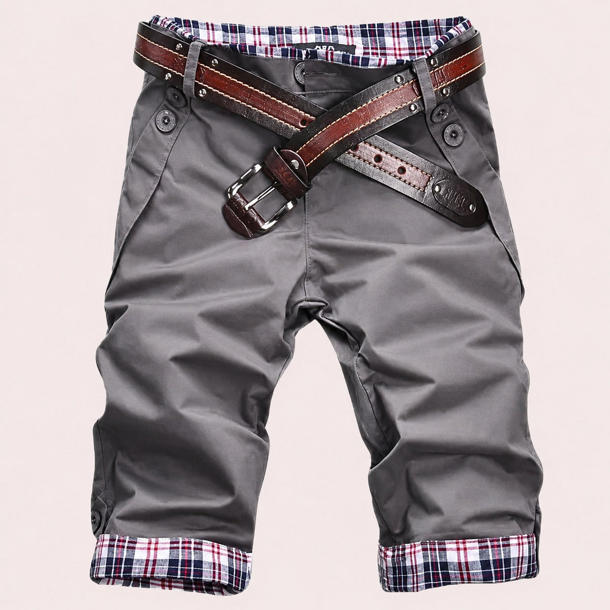 Rayan - Pantalones Cortos de Estilo Urbano Estilosos