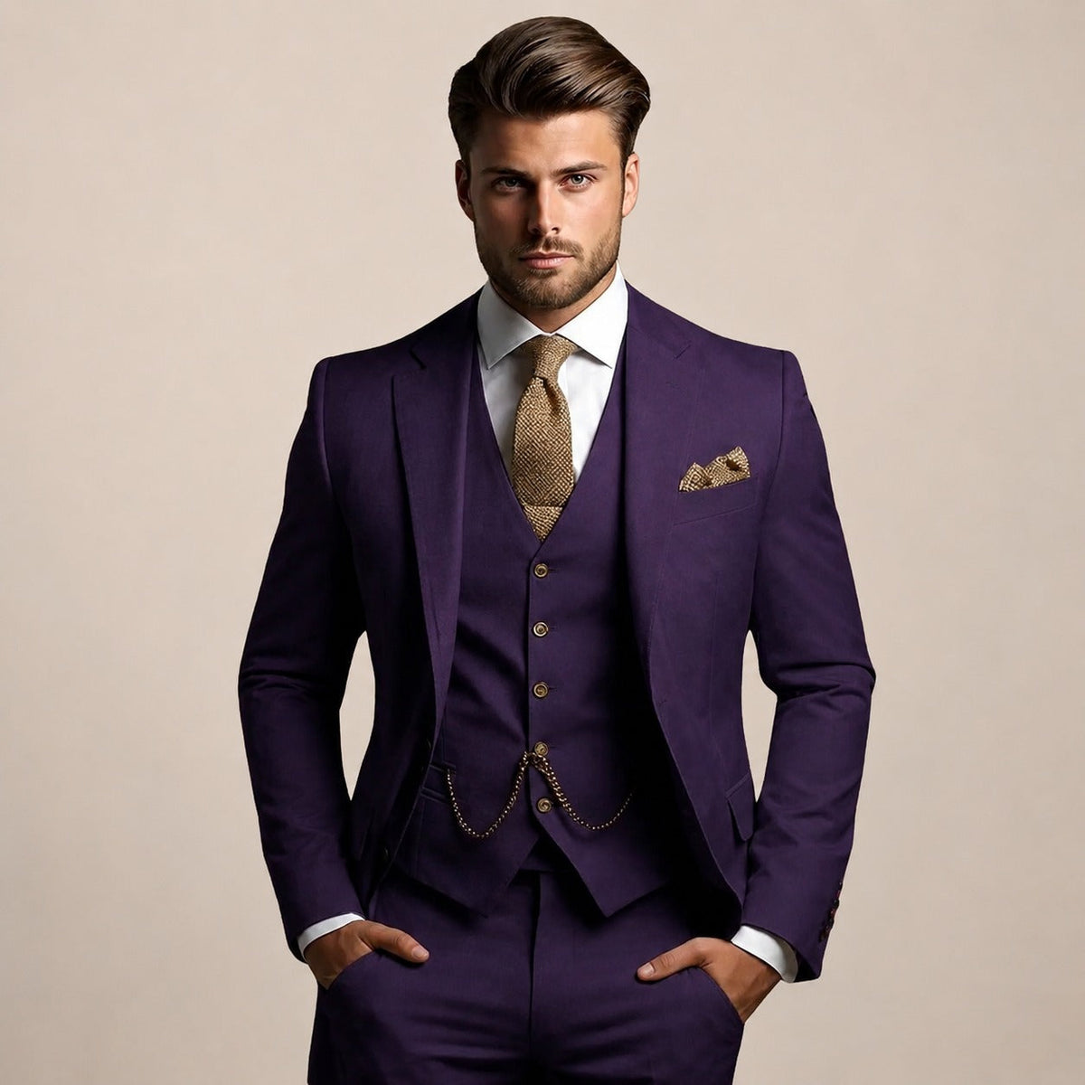 Godfrey - Traje Formal de Tres Piezas