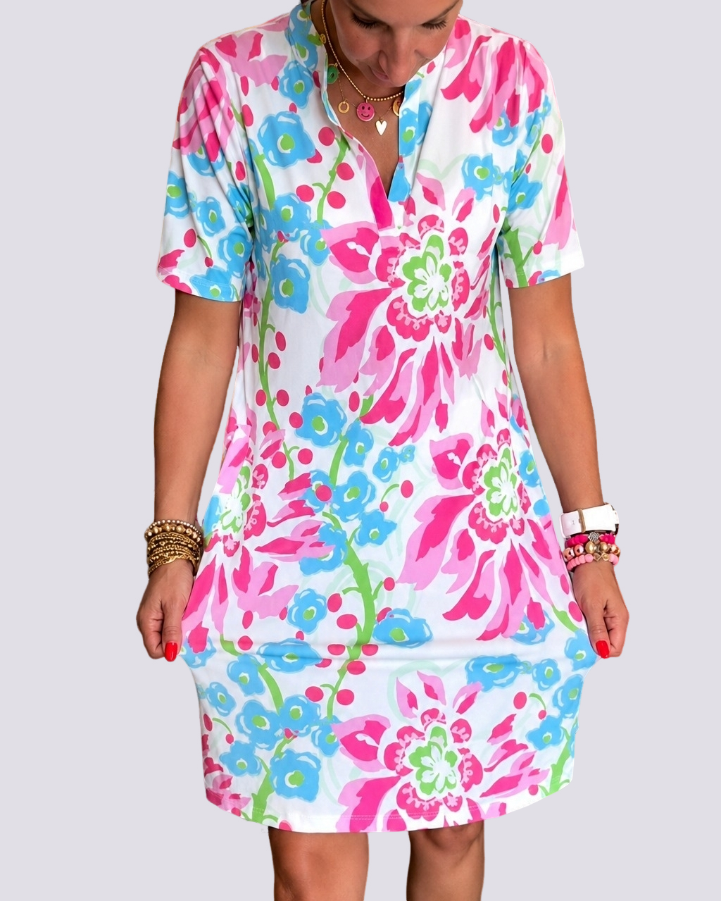Pauline - Vestido Estampado con Flores