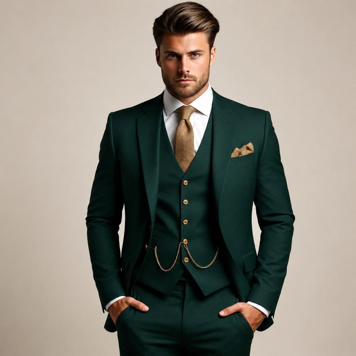 Godfrey - Traje Formal de Tres Piezas