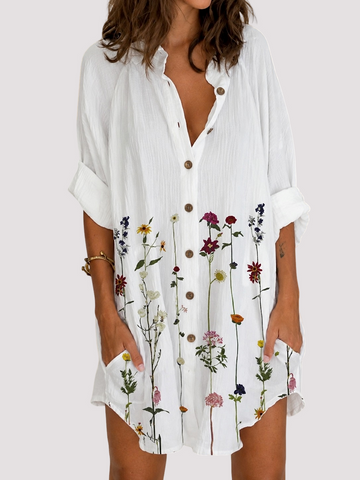 Esha - Vestido de Manga Larga Elegante