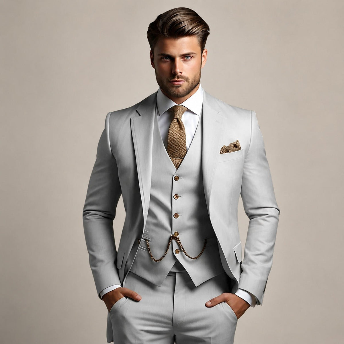 Godfrey - Traje Formal de Tres Piezas