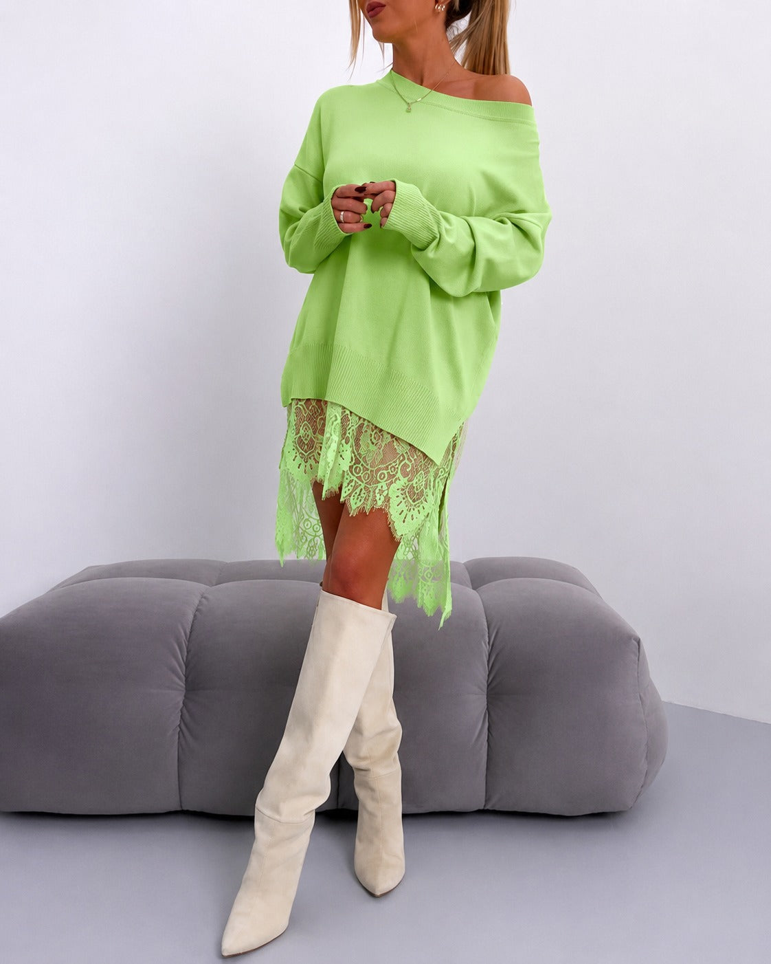 Eleanor - Vestido Elegante con Hombros Descubiertos